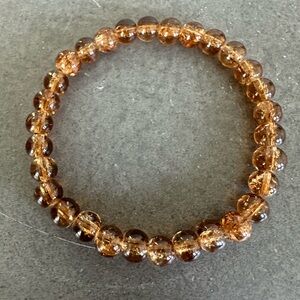 Amber Beaded Bracelet